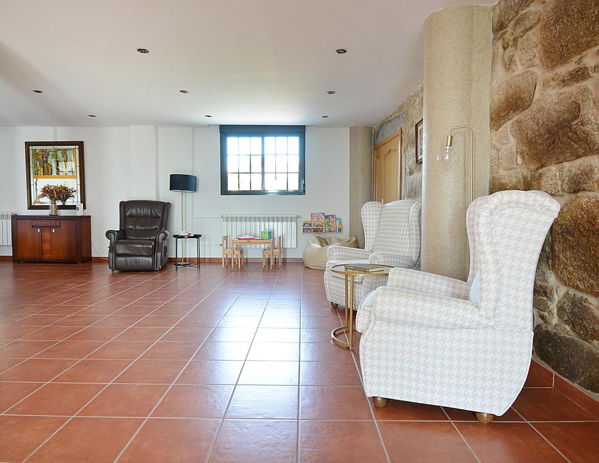 Casa con enorme jardín en Cambados Exterior foto